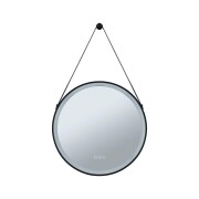 LED Leuchtspiegel Mirra  IP44  White Switch 750lm 230V 11,5W dimmbar Schwarz#Spiegel