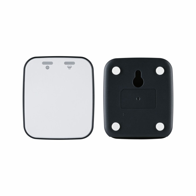 Paulmann Zigbee Einbaustrahler Starterset smik Gateway mit Wandtaster + 3er Set Einbauleuchte Nova Plus Coin RGBW