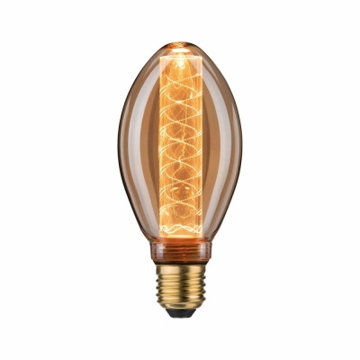 Paulmann Inner Glow Edition LED Birne Innenkolben Spiralmuster E27 230V 120lm 3,6W 1800K dimmbar Gold