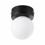 Selection Bathroom Deckenleuchte Gove IP44 G9   230V max. 20W dimmbar Schwarz matt#Satin