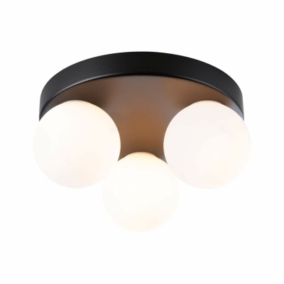 Paulmann Selection Bathroom Deckenleuchte Gove IP44 G9   230V max. 3x20W dimmbar Schwarz matt#Satin