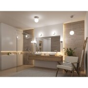 Selection Bathroom LED Deckenleuchte Gove IP44  3000K 400lm 230V 5W  Chrom#Satin