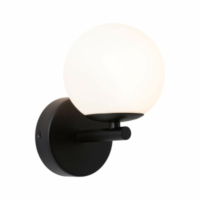 Paulmann Selection Bathroom LED Wandleuchte Gove  IP44  3000K 400lm 230V 5W  Schwarz matt#Satin