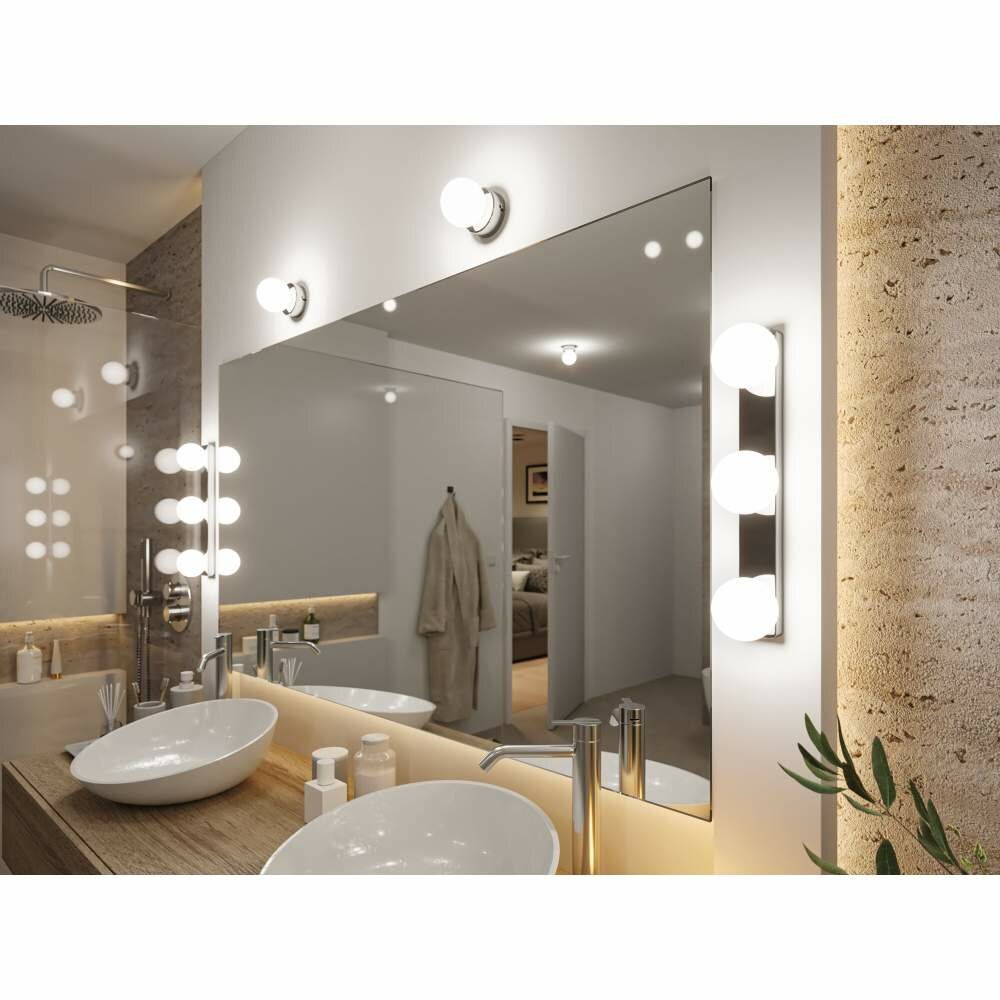 3x20W IP44 Wandleuchte Bathroom 230V dimmbar 71063 Selection G9 max. Paulmann | Gove Lampen1a