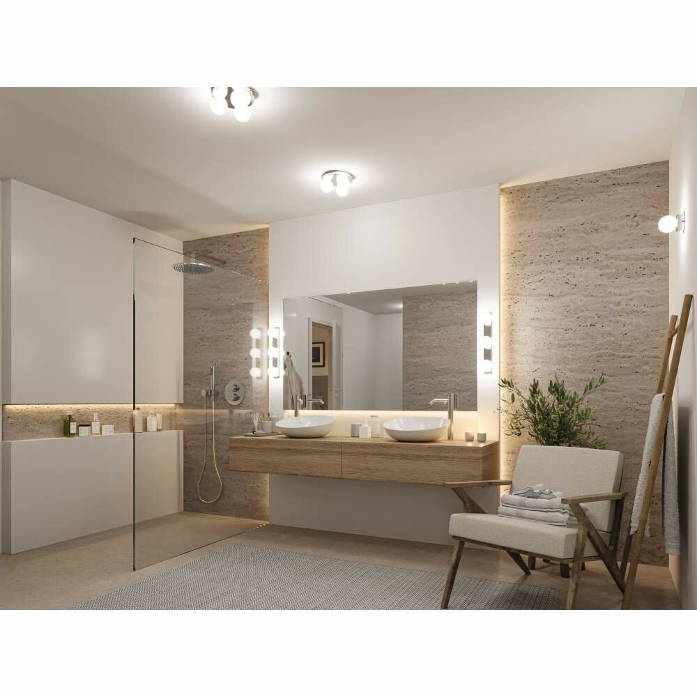 71063 Lampen1a Bathroom max. Selection 3x20W dimmbar Wandleuchte Gove Paulmann | G9 IP44 230V