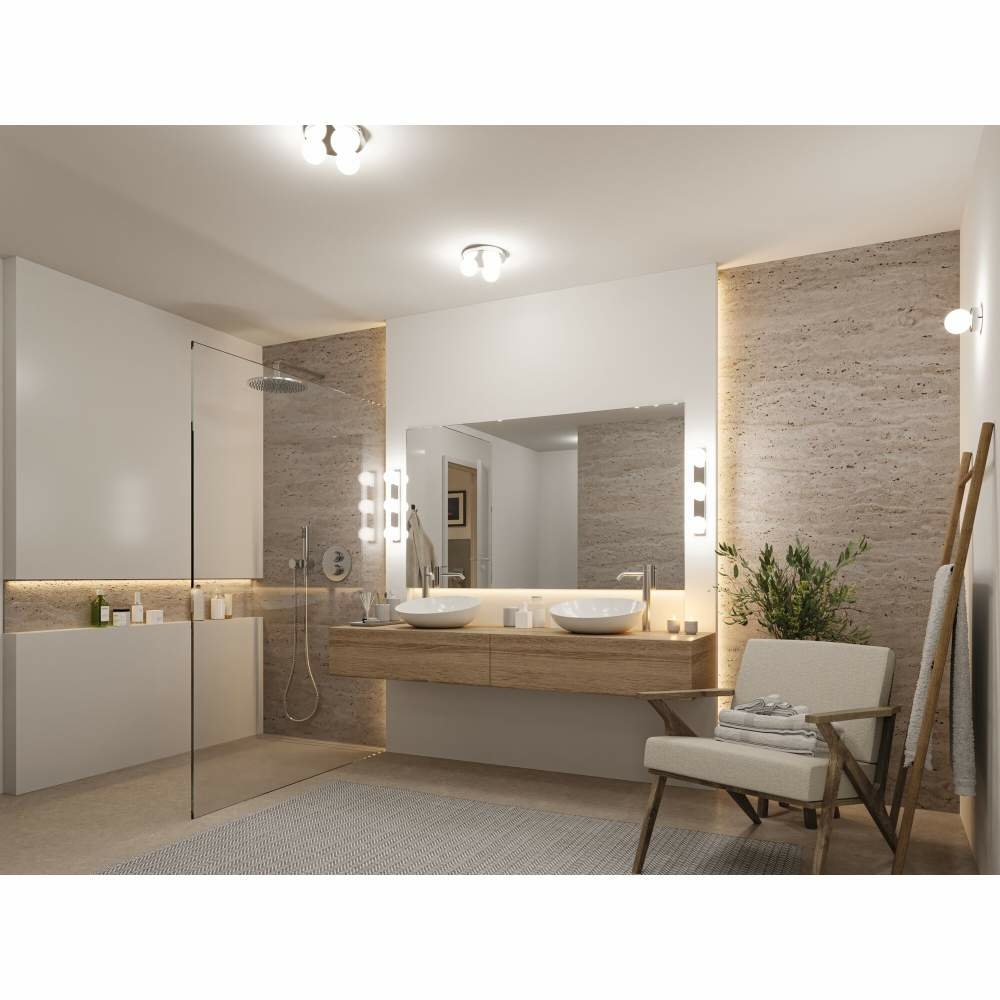 71063 230V Wandleuchte IP44 dimmbar 3x20W G9 Selection | Gove Bathroom max. Paulmann Lampen1a