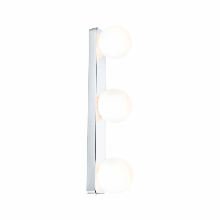 Paulmann 71077 Wandleuchte Luena IP44 E14 230V max. 2x20W dimmbar  Chrom#Glas | Lampen1a