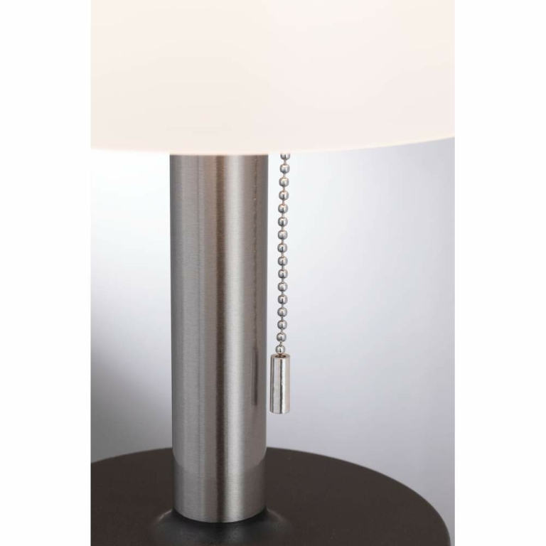 Paulmann Solar LED Tischleuchte 3-Step-Dim Lillesol IP44 3000K 45lm Edelstahl