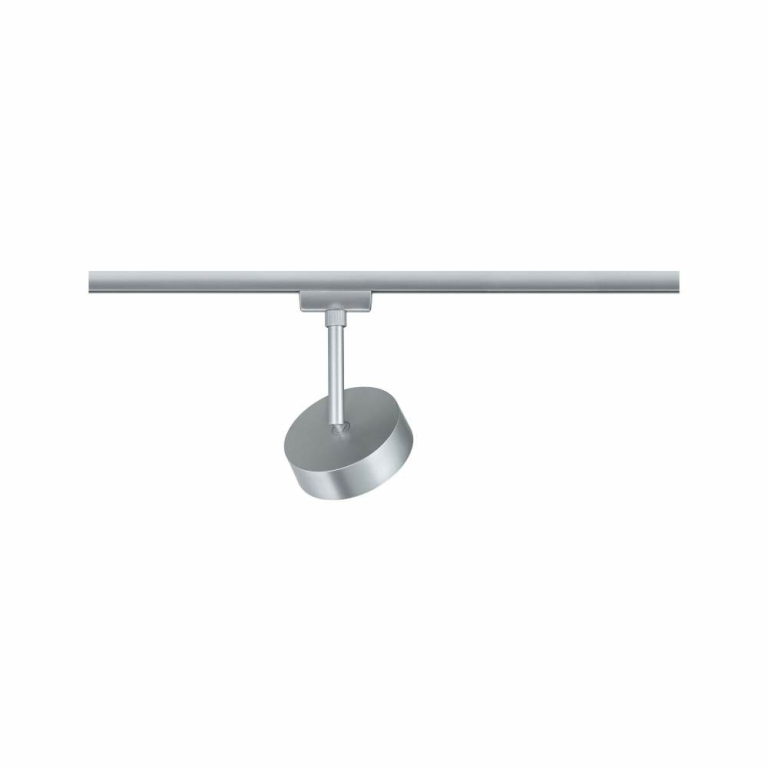 Paulmann URail LED Schienenspot Circle mit 3-Step-Dim 5W 160lm 3000K dimmbar 230V chrom matt (LED fest verbaut)