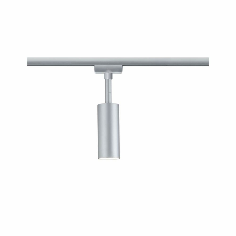 Paulmann URail LED Schienenspot Tubo mit 3-Step-Dim 4W 170lm 4000K dimmbar 230V chrom matt (LED fest verbaut)