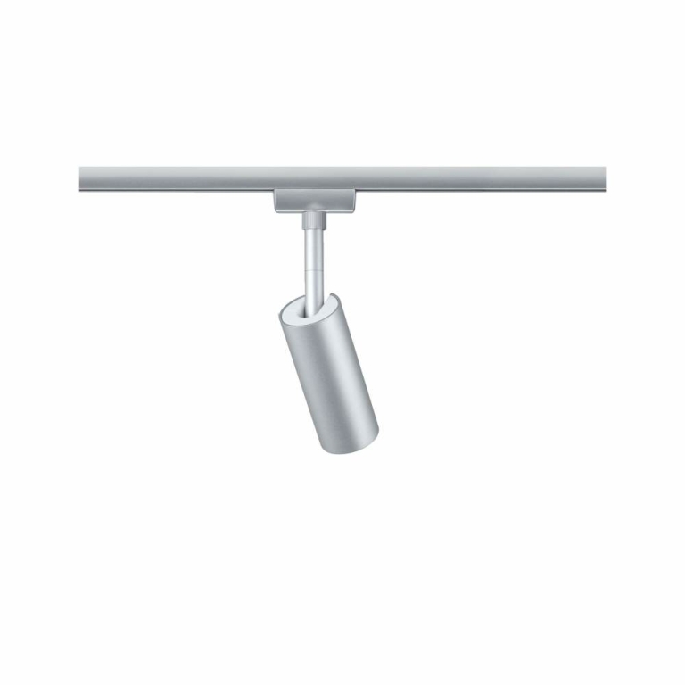 Paulmann URail LED Schienenspot Tubo mit 3-Step-Dim 4W 170lm 4000K dimmbar 230V chrom matt (LED fest verbaut)
