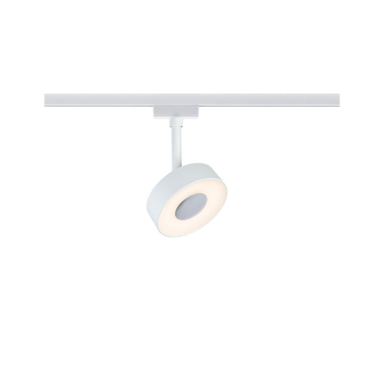 Paulmann URail LED Schienenspot Circle mit White-Switch 5W 210lm 230V weiß (LED fest verbaut)