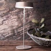 Pertrix Akku Tischleuchte Mirijam in Grau 2,2W 196lm IP54