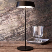 Pertrix Akku Tischleuchte Mirijam in Schwarz 2,2W 196lm IP54