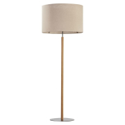 famlights | Stehleuchte Jana in Beige und Schwarz E27