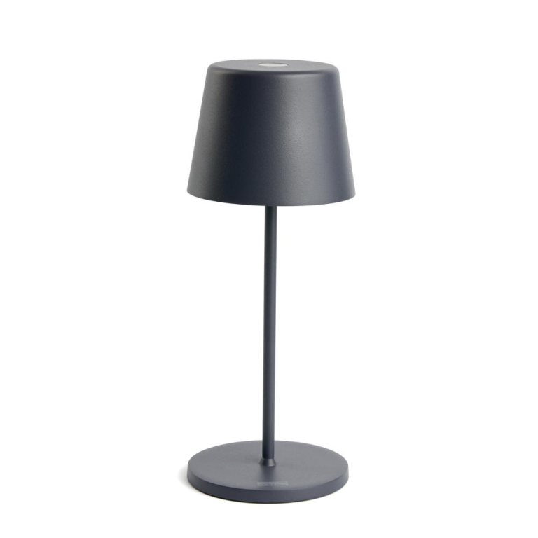 Pertrix Pertrix LED Akku Tischleuchte Joris in Schiefergrau 2,2W 150lm IP65