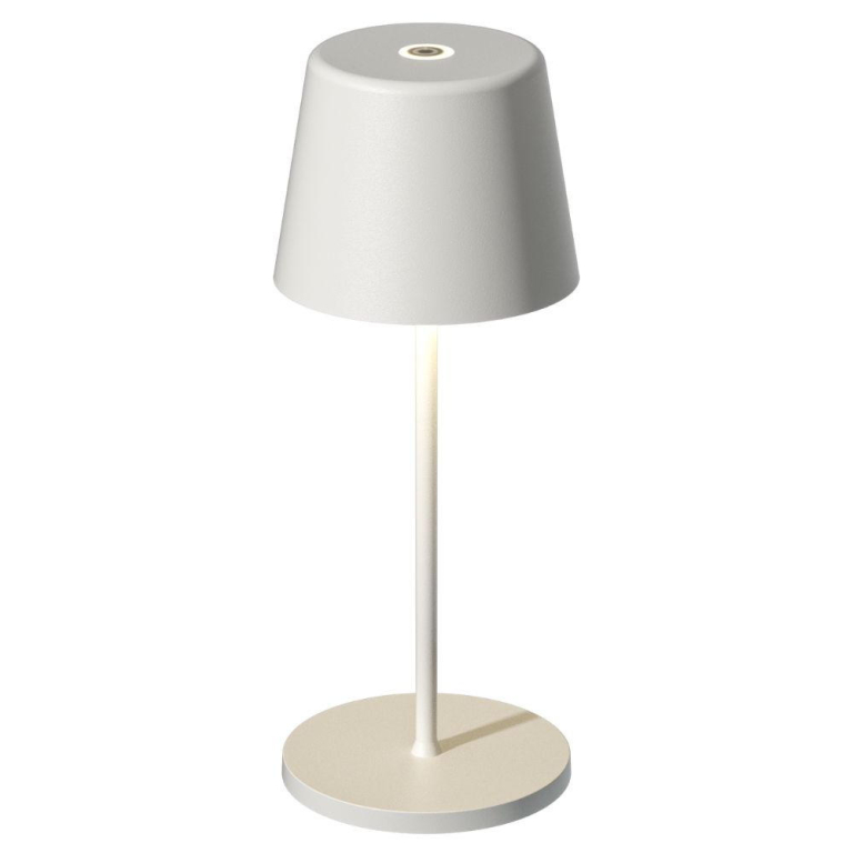 Pertrix Pertrix LED Akku Tischleuchte Joris in Weiß-matt 2,2W 150lm IP65