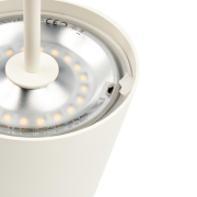 Pertrix LED Akku Tischleuchte Joris in Weiß-matt 2,2W 150lm IP65