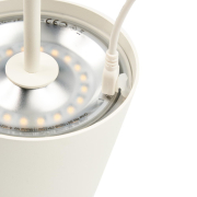 Pertrix LED Akku Tischleuchte Joris in Weiß-matt 2,2W 150lm IP65