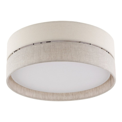 famlights famlights | Deckenleuchte Amal in Beige E27 3-flammig 450mm