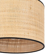 famlights | Pendelleuchte Eliano in Braun E27 300mm