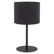 famlights | Tischleuchte Melinda in Schwarz E27