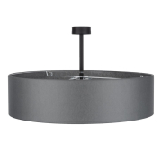 famlights | Deckenleuchte Melinda in Grau E27 4-flammig 600mm