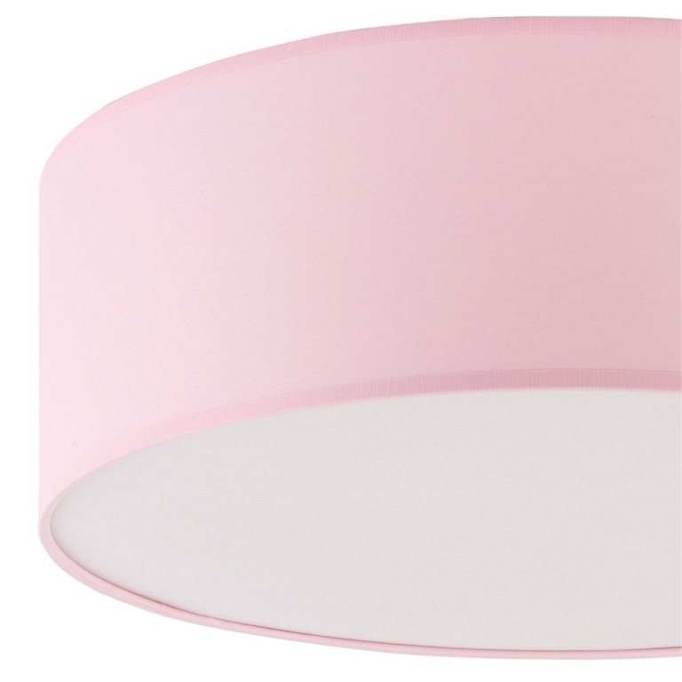 famlights famlights | Deckenleuchte Melinda in Rosa E27 4-flammig