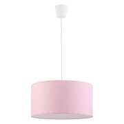 famlights | Pendelleuchte Melinda in Rosa E27