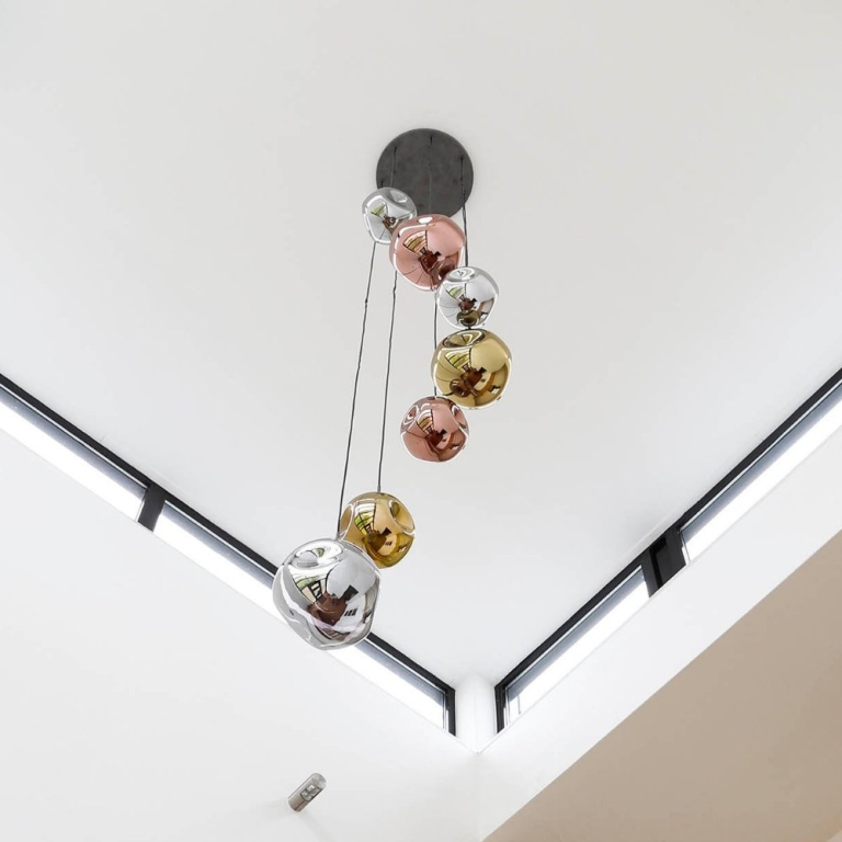 Deckenrosette Leuchte Mehrfarbig Industrie 108 Mm Pendelleuchte Kabel