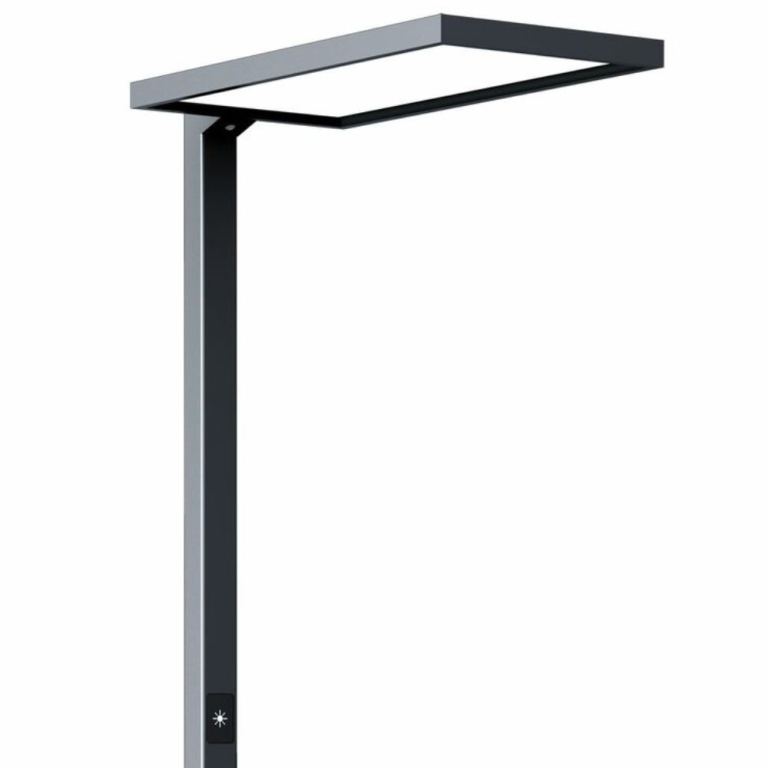 famlights LED Worklight Louis Up & Down in Schwarz 2x 40W 8400lm mit Bewegungsmelder und Dämmerungssensor
