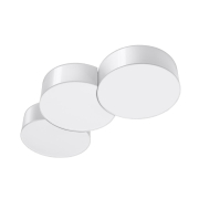 famlights | Deckenleuchte Cate in Weiß E27 6-flammig 910mm
