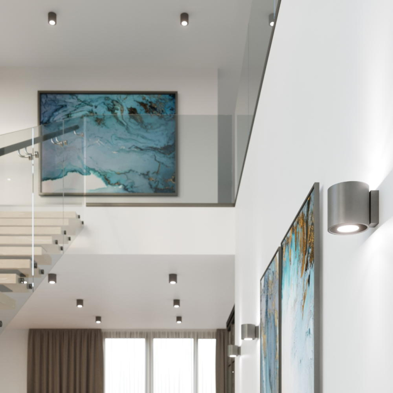 famlights famlights | Deckenspot Oke in Anthrazit GU10