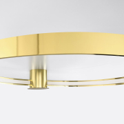 famlights | LED Deckenleuchte Ria in Gold-glänzend 50W 5520lm