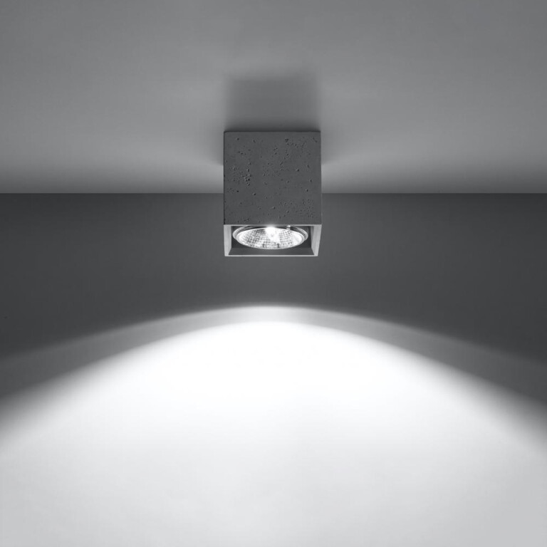 famlights famlights | Deckenaufbauspot Vali in Grau GU10