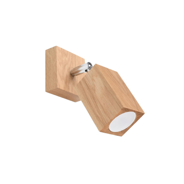 famlights famlights | Wandleuchte Kale in Eiche GU10