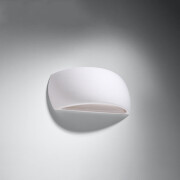 famlights | Wandleuchte Pluto in Weiß-matt G9