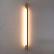 famlights | LED Wandleuchte Scott in Gold 25W 2875lm 3000K