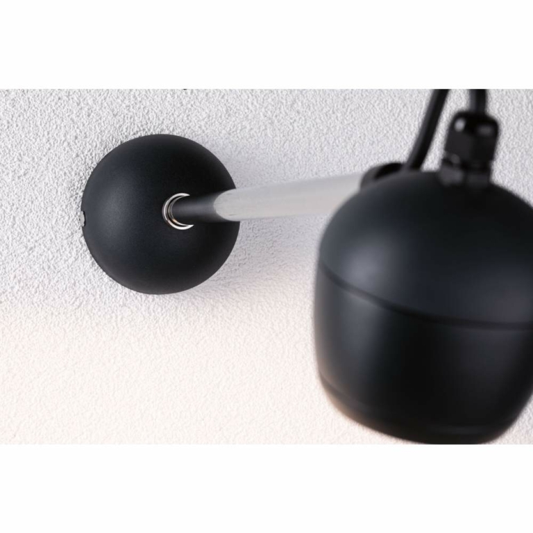 Paulmann Außenwandleuchte Kikolo   IP65  90mm 3000K 8W 500lm 230V 60° Anthrazit Aluminium#Kunststoff