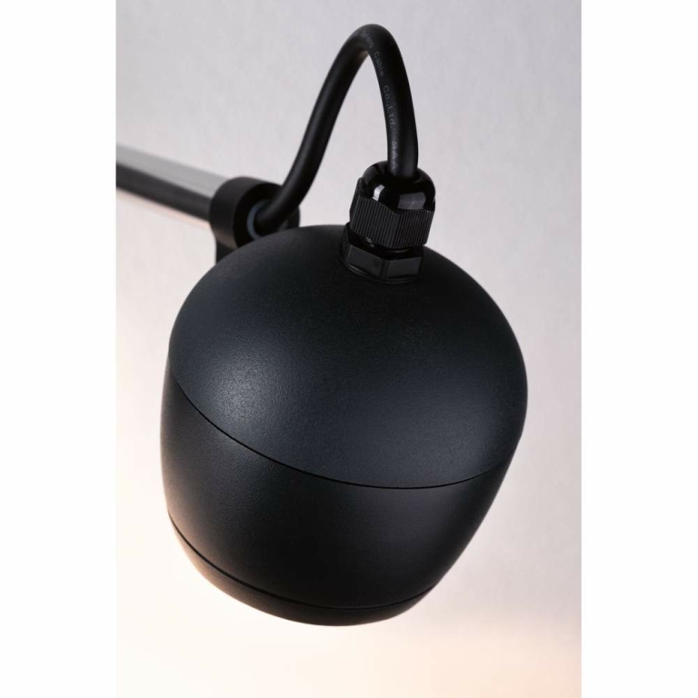 Paulmann Außenwandleuchte Kikolo   IP65  90mm 3000K 8W 500lm 230V 60° Anthrazit Aluminium#Kunststoff