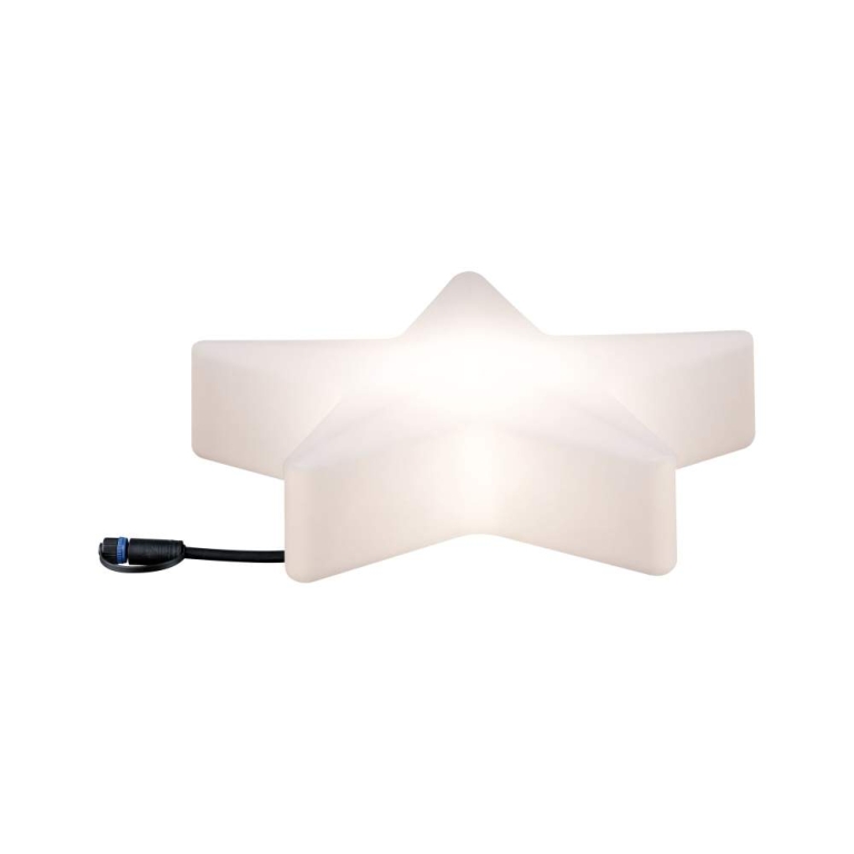 Paulmann Plug & Shine Bundle LED Lichtobjekt Star inkl. 10m-Kabel und Trafo