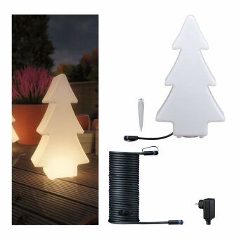 Paulmann Plug & Shine Bundle LED Lichtobjekt Tree inkl. 10m-Kabel und Trafo