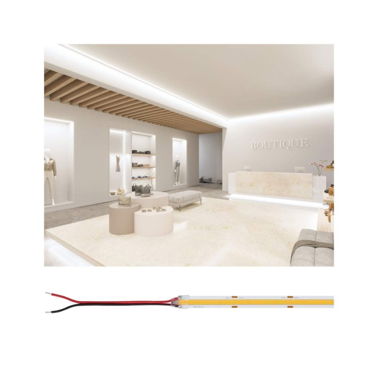 Paulmann Pro LED Strip Silver P150 COB 830 5m   68W 1270lm/m 528LEDs/m 3000K