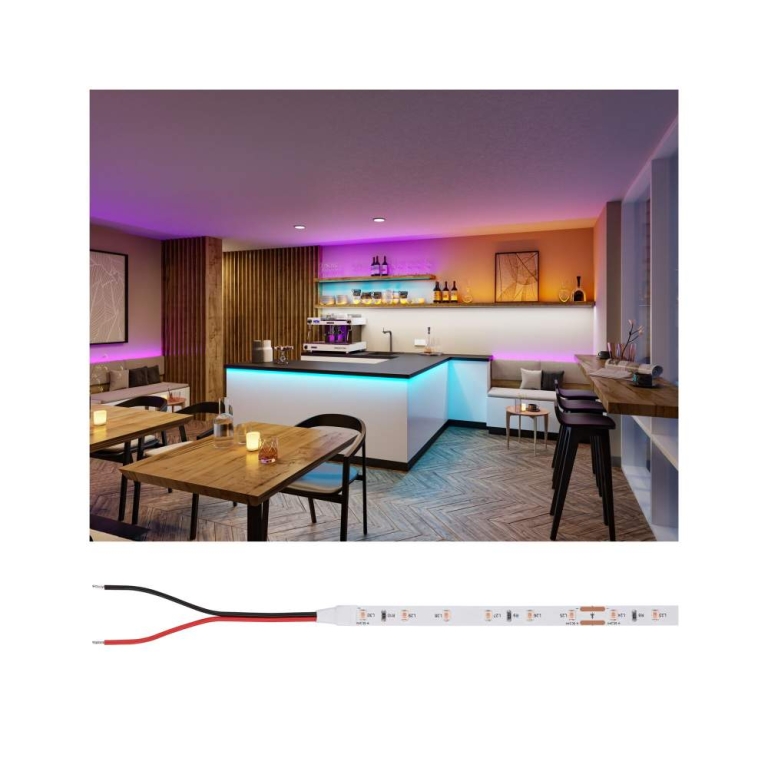 Paulmann Pro LED Strip Silver P25 VIOLETT 5m 20W 60lm/m 60LEDs/m