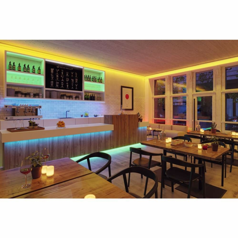 Paulmann Pro LED Strip Silver P75 RGBW 830 5m 121W 700lm/m 84LEDs/m
