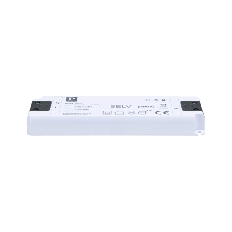 Paulmann Pro Power Supply Flat 150 VA 230/24V max. 150 W Weiß