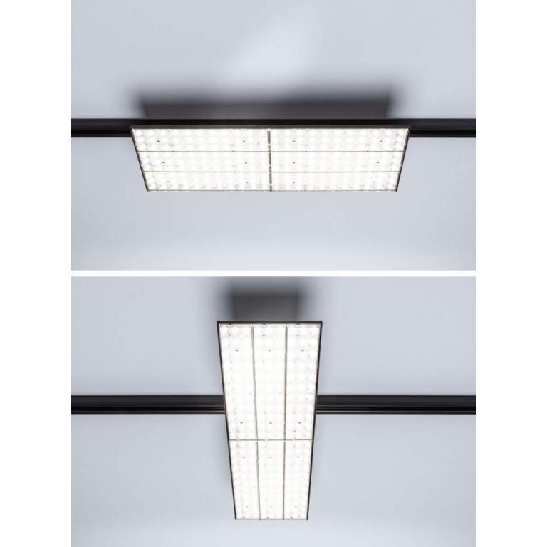 Paulmann ProRail3 LED Panel Deck schwarz 7000lm 75W 90° 4000K neutralweiß