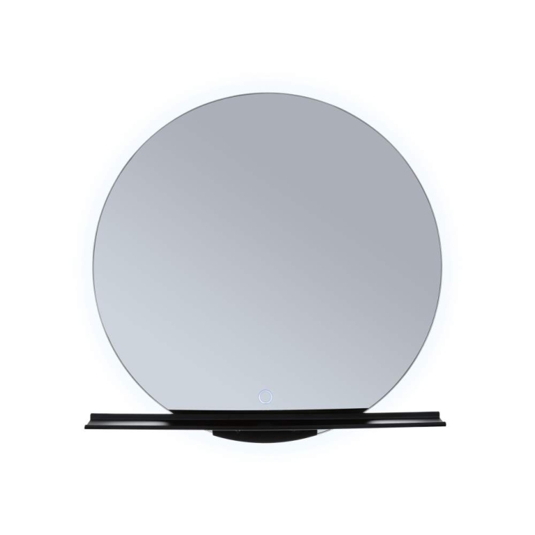 Paulmann LED Leuchtspiegel Miro  IP44  Tunable White 500lm 230V 11W  Spiegel#Schwarz matt