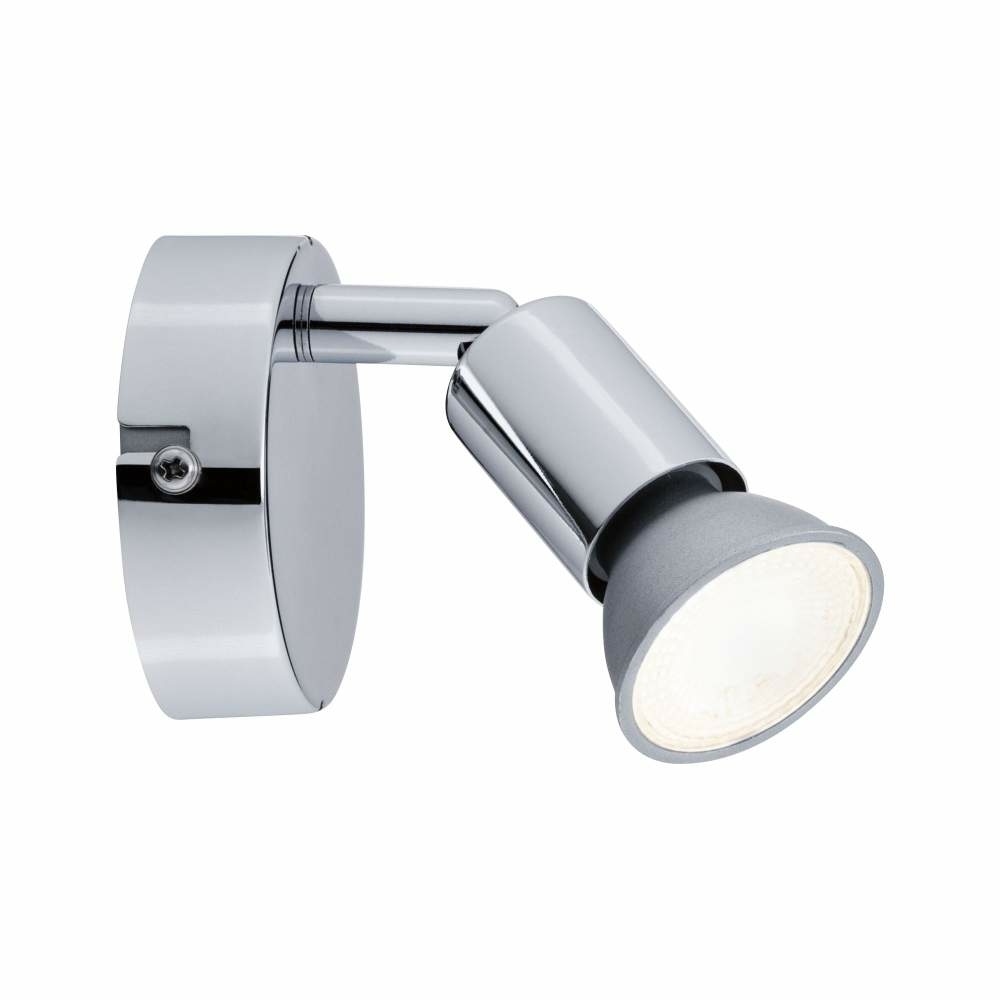 Paulmann 66749 Spotlight Carolina IP44 GU10 230V max. 10W dimmbar Chrom |  Lampen1a