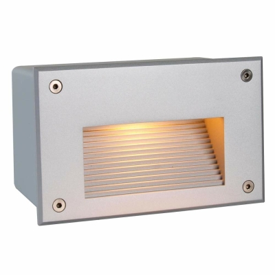 Deko-Light Wandeinbauleuchte, Side II, 1x max. 40 W G9, Silber, 220-240 V/AC, 50 / 60 Hz